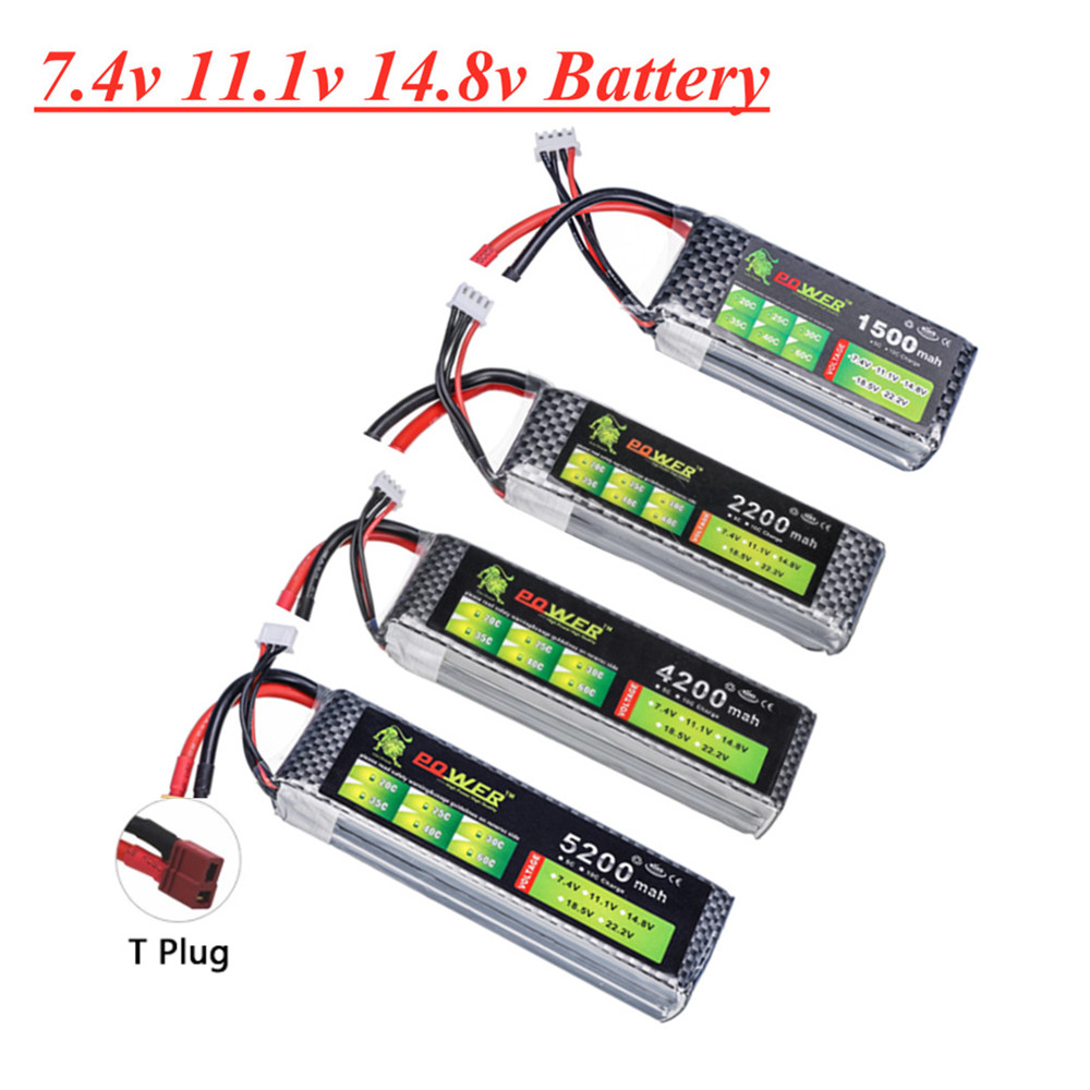 4S Lipo Battery 14.8V 6000Mah - Lipo 배터리 2S 3S 4S 1500mah