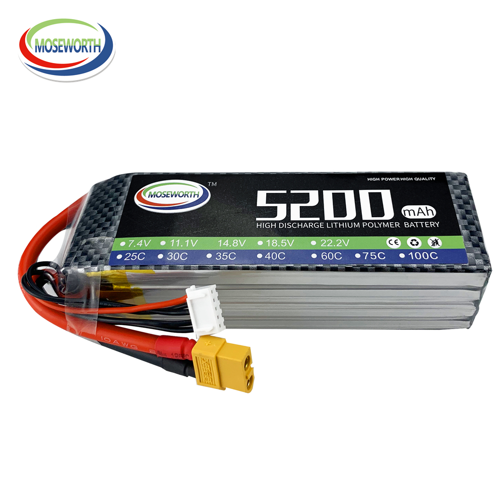 6S Lipo Battery 22.2V 5000Mah - RC 자동차 드론 보트용 Lipo 배터리,