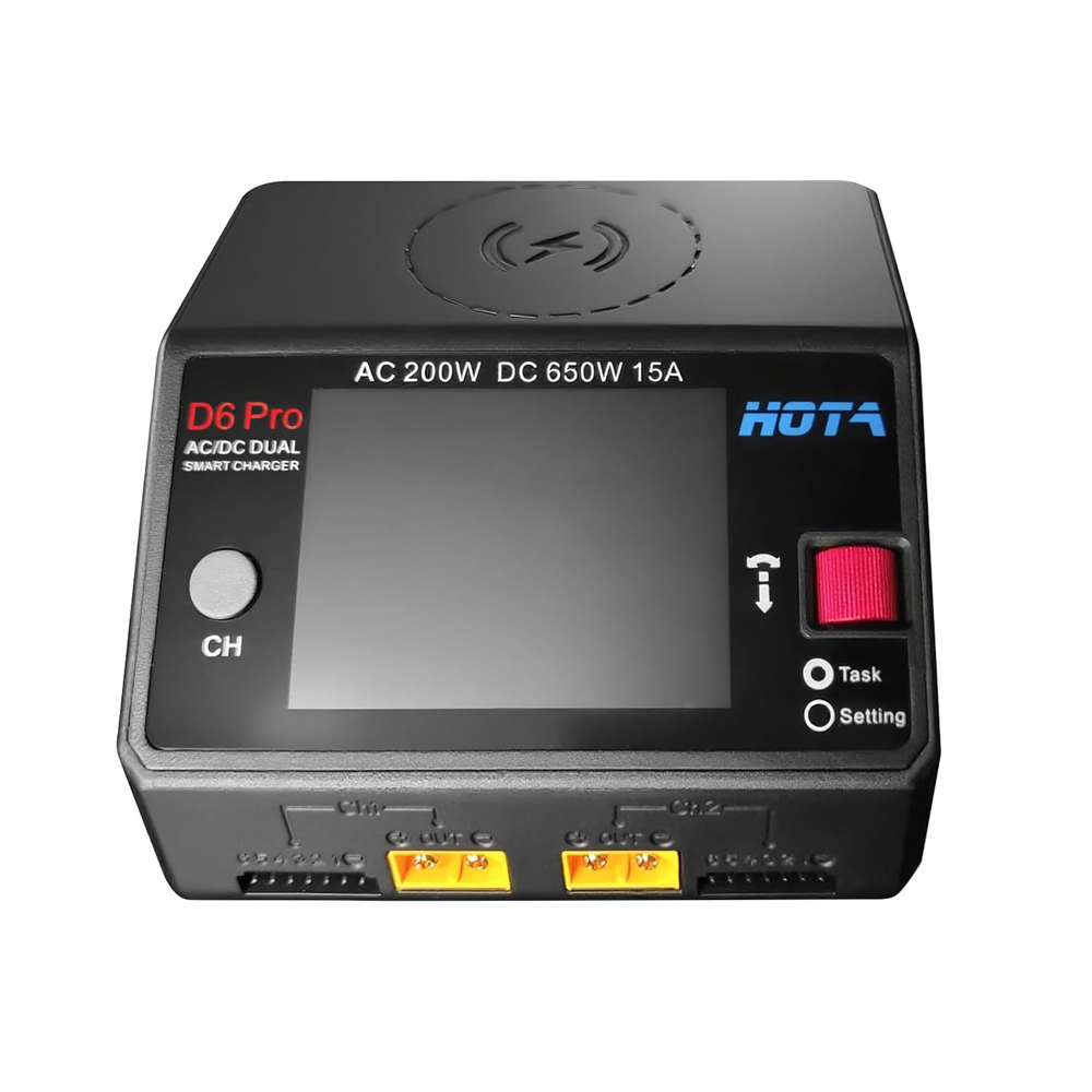 Hota D6 Pro Dual Lipo Charger - HOTA D6 Pro 리포 배터리 충전기
