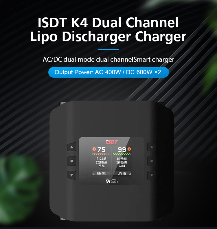 2023 ISDT K4 AC 400W / DC 600W - Isdt K4 Dual Lipo Charger 리뷰 및 가격