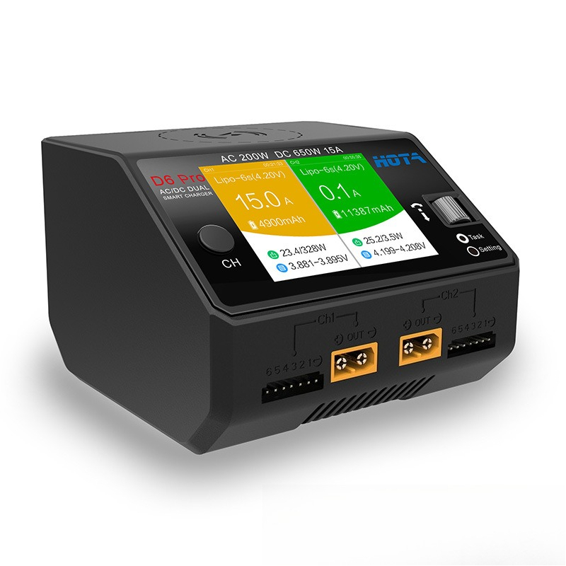 HOTA D6 Pro 650W 200W 듀얼 파워 AC - Hota D6 Pro Dual Lipo Charger 리뷰 및 가격