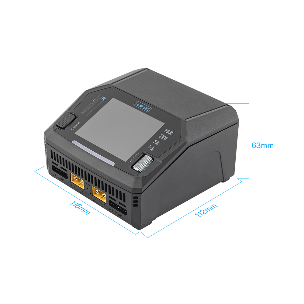 ToolkitRC M6DAC Pro AC300W M6D - Toolkitrc M6Dac Smart Charger 리뷰 및 가격