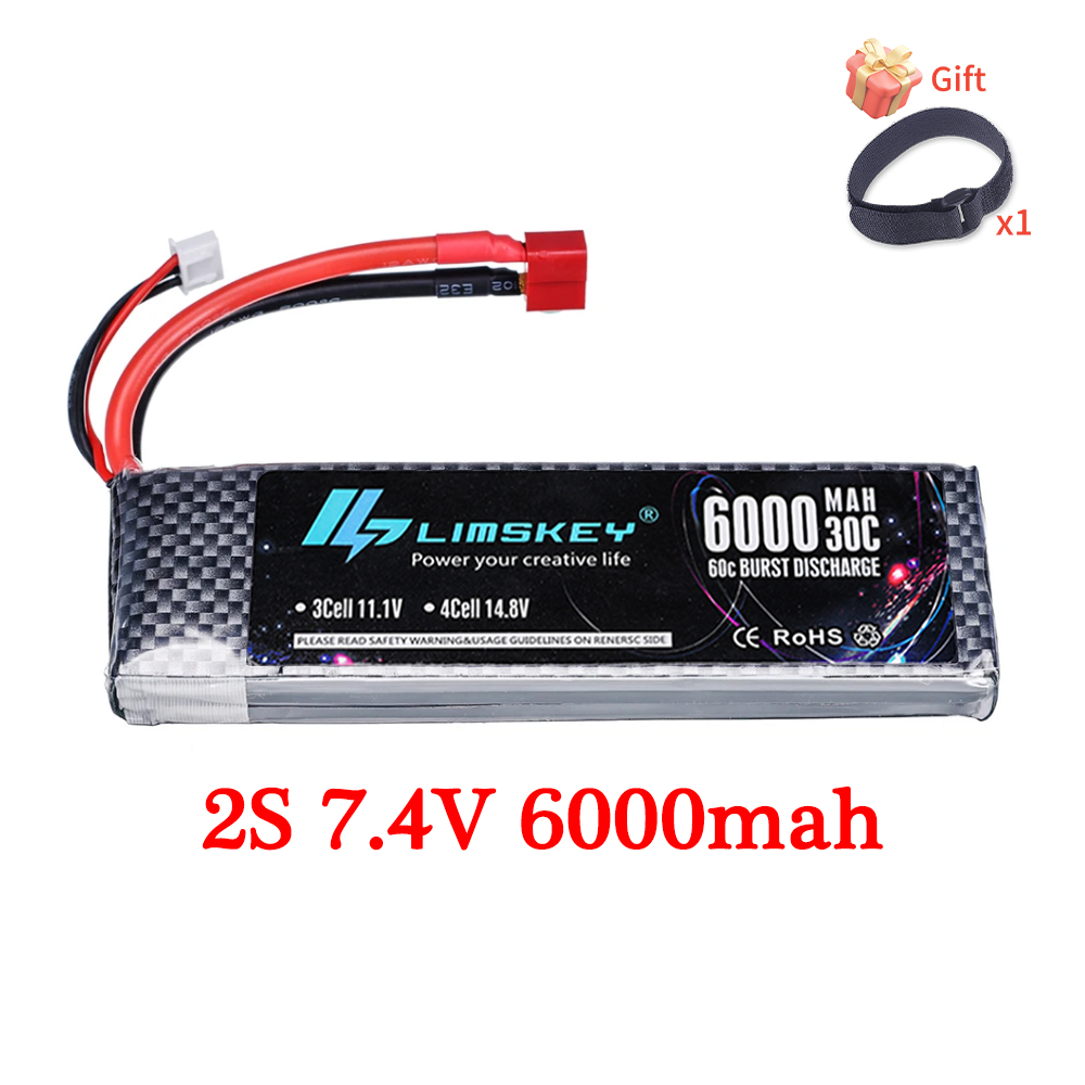 RC 드론용 LiPo 배터리, 쿼드로터 트럭 부품, R - 4S Lipo Battery 14.8V 6000Mah 리뷰 및 가격