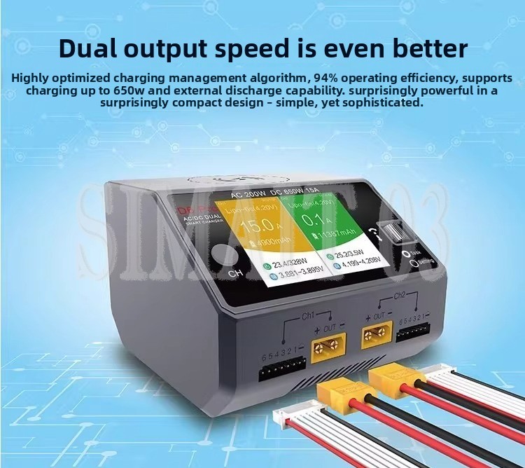 HOTA D6 Pro 스마트 밸런스 충전기 |   듀얼 - Hota D6 Pro Dual Lipo Charger 리뷰 및 가격