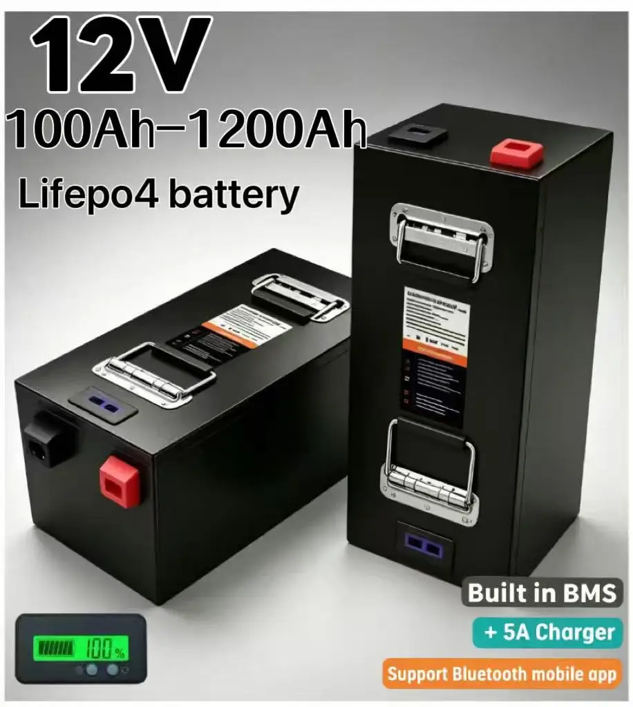 LiFePO4 12V 대용량 100Ah-1000Ah 리 - Lifepo4 12V 100Ah Bms Bluetooth 리뷰 및 가격