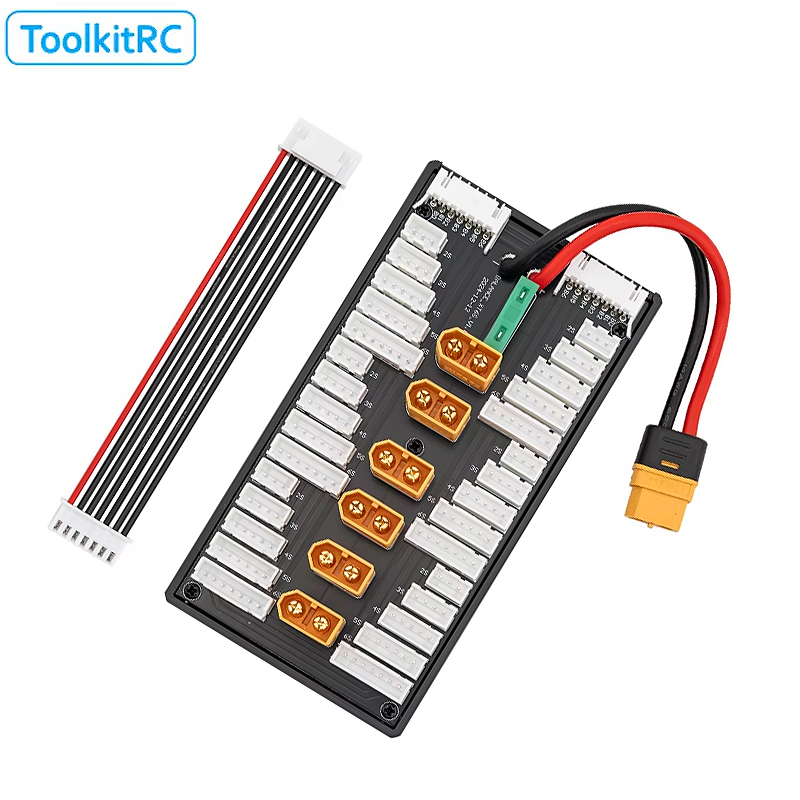 멀티 2S-6S 리포 병렬 밸런스 충전 보드 XT60  - 12S Lipo Battery Balancing Board 리뷰 및 가격