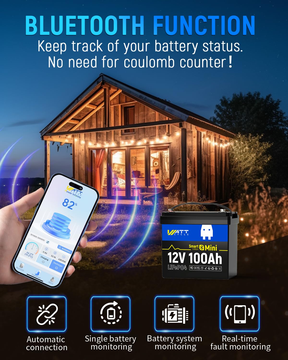 12V 100Ah 미니 LiFePO4 배터리 그룹 24 - Lifepo4 12V 100Ah Bms Bluetooth 리뷰 및 가격