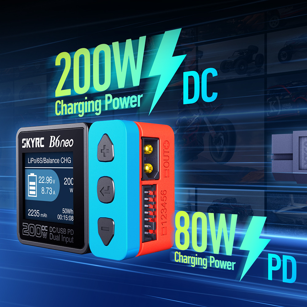 SkyRC B6 Neo 스마트 충전기, DC 200W, - Skyrc B6 Neo Smart Charger 리뷰 및 가격
