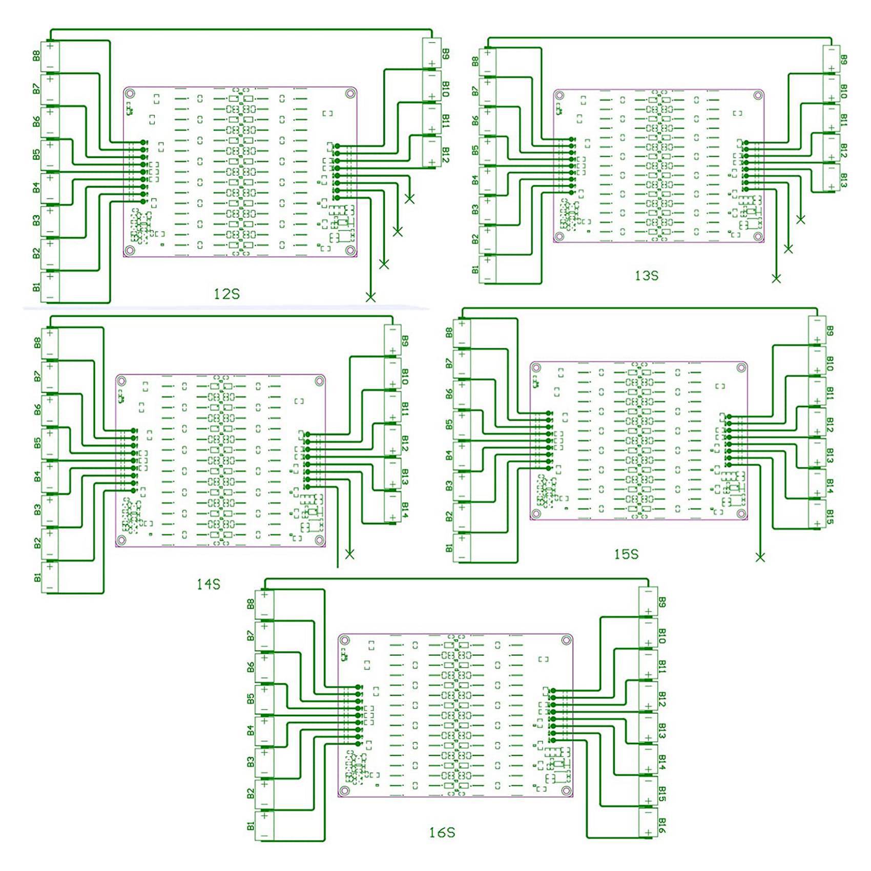 ABZZ-2X 12S 13S 14S 15S 16S 액티 - 12S Lipo Battery Balancing Board 리뷰 및 가격